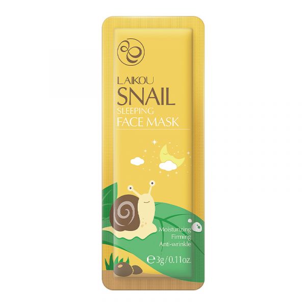Night face mask with snail mucus filtrate LAIKOU.(89931)